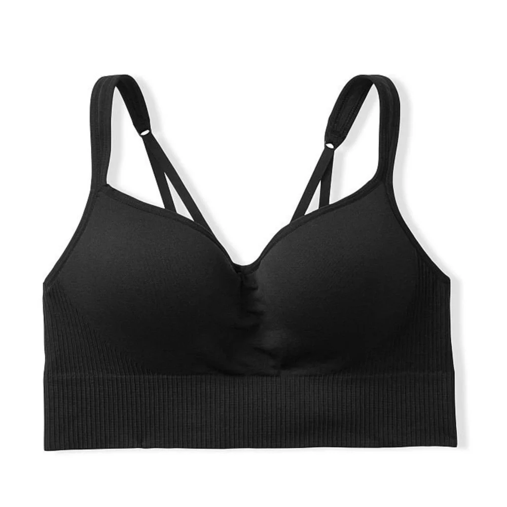 🩷FIRM PRICE🩷Victorias Secret Black Flow On Point Seamless Triangle Bra